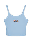 Floral Crew Crop Tank