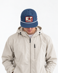 "Could Be Worse" - Navy/White Hat