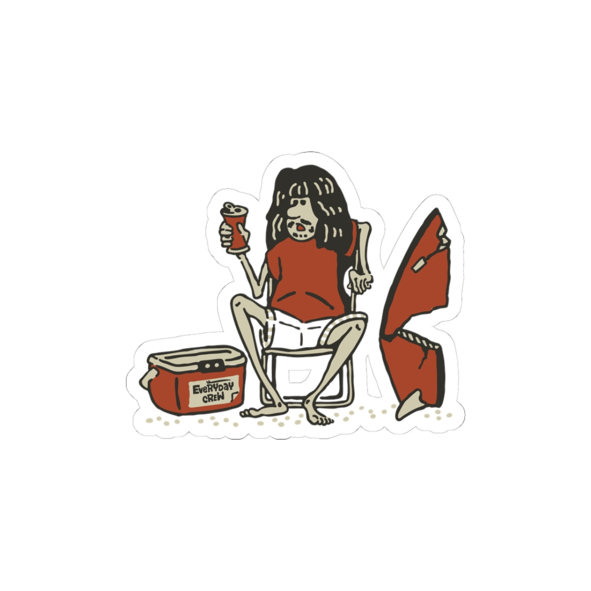 "Could Be Worse" Sticker