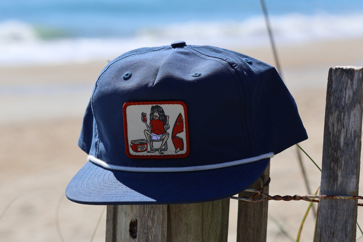 "Could Be Worse" - Navy/White Hat