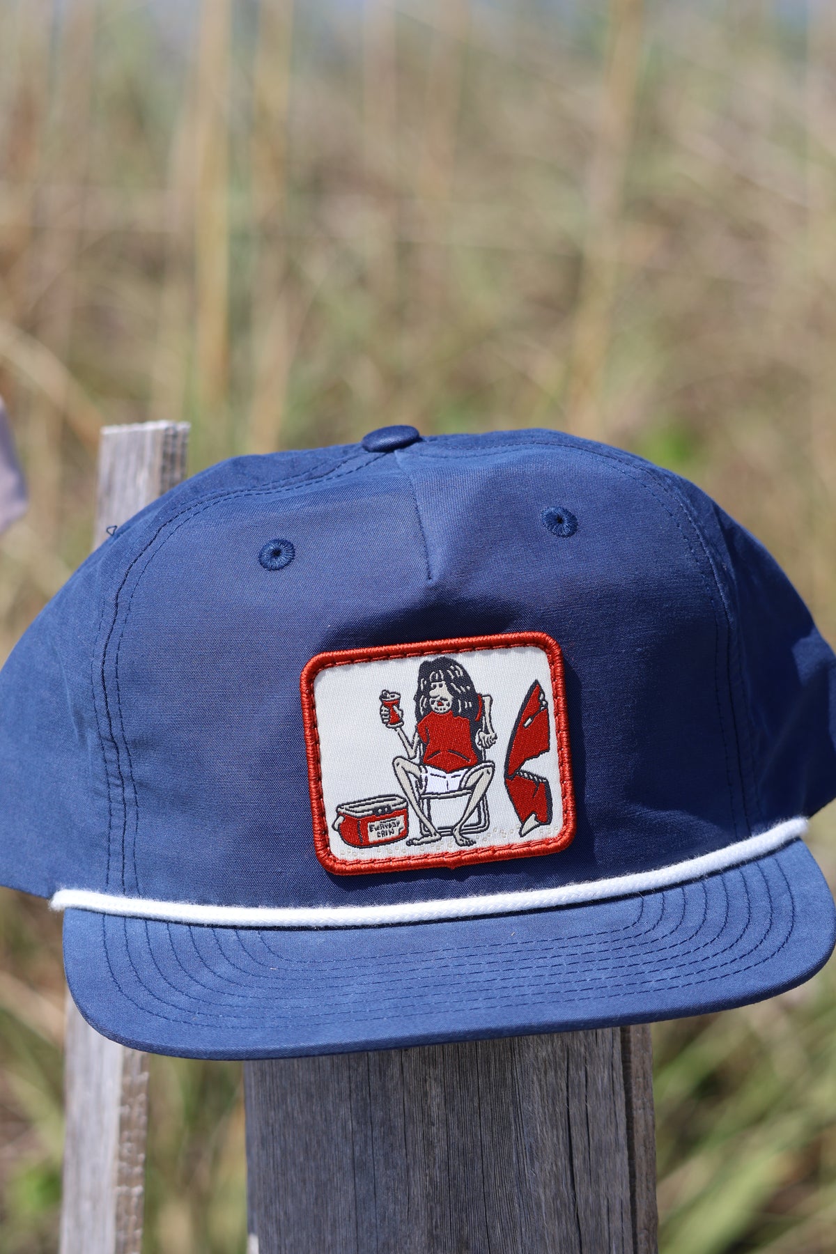 "Could Be Worse" - Navy/White Hat